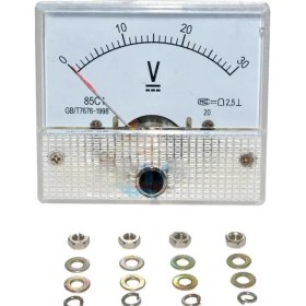 Resim Hatfon Voltmetre Analog 45X45 0-30V Dc IC-230A 