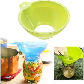 Resim LTG Nova Kavanoz Hunisi - Konserve Reçel Hunisi Geniş Ağızlı 