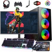 Resim I5 11400F 16GB 480GB SSD 1TB HDD 6GB GTX1660S 24" Monitörlü (Gaming SET) Rogame