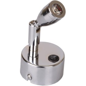 Resim Fivorno Aydınlatma Krom Yatak Başı Kitap Okuma Işığı Led 