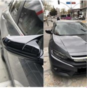 Resim Koto Honda Civic Fc5 Fk7 Batman Yarasa Ayna Kapağı 2016 Sonrası P (496972492) 