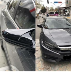 Resim Koto Honda Civic Fc5 Fk7 Batman Yarasa Ayna Kapağı 2016 Sonrası P (496972492) 