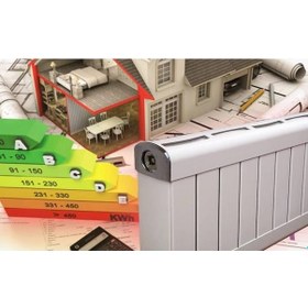 Resim Alüminyum Panel Radyatör Çiğdem 600 X 20 Ral 9010 