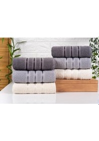 Resim Pamuk 3'lü Havlu Seti Gri Nd - Mapı-300855 Renkli 