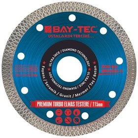 Resim Bay-tec Premium Turbo Elmas Testere 115mm 