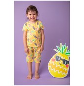 Resim Zeyland Kız Bebek Sarı Renkli Ananas Pijama Takımı (1-5Yaş) Zeyland
