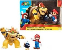 Resim Nintendo SUPER MARIO Bowser 18cm vs. Mario Figürleri Seti (Wave 1) 