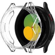 Resim Qedii Galaxy Watch 5 / 4 (44Mm) Kılıf Ultra Hybrid Crystal Clear - Acs05393 