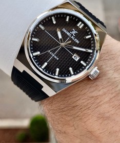 Resim Daniel Klein Kasası Silver Kordonu Siyah Renk 24 Ay Garantili Fonksiyonları Aktif Erkek Kol Saati 