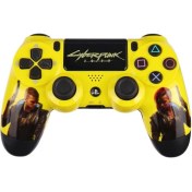 Resim Dualshock 4 V2 Cyberpunk 2077 Zct2 Kablosuz Ps4 Oyun Kolu 