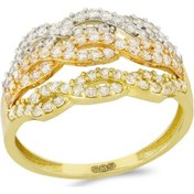 Resim Altın Taşlı Yüzük T044646 