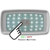 Resim Otobüs Kamyon Tır Minibüs Karavan Sanel Led Lamba 12v 34 Ledli İç Aydınlatma Dokunmatik 