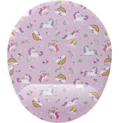 Resim iyi fikirler Unicorn Desenli Bilek Destekli Mouse Pad 