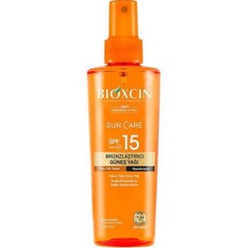 Resim Bioxcin Suncare Bronzlaştırıcı Güneş Yağı SPF15 200ml 
