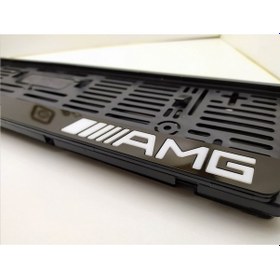 Resim Mercedes Amg Yazılı Pleksi Plakalık Takımı (2 Adet) 548331911 