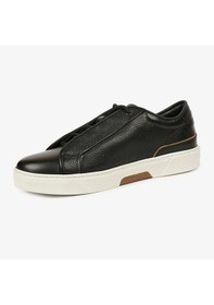 Resim Greyder 17420 Erkek Siyah Hakiki Deri Sneaker Ayakkabı Siyah 