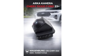 Resim Motorx Chery Tiggo 7 Pro (2023>) Arka Geri Görüş Kamerası - Wagenburg UNI-CHRY-022 