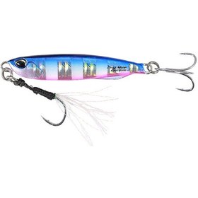 Resim Duo Drag Metal Cast Slim Jig 20gr. PHA0040 Blue Pink Zebra Glow 