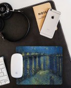 Resim WuW Van Gogh Starry Night Over The Rhone Mouse Pad 