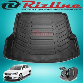Resim Skoda Octavia A5 3D Bagaj Havuzu Paspası 2005-2012 Arası Rizline 