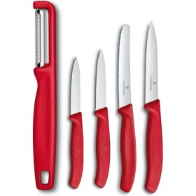 Resim Victorinox Kırmızı 5 Li Büyük Soyma Seti 