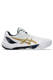 Resim Asics SKY ELITE FF 3 Erkek White/Bluebell Voleybol Ayakkabısı 1051A080-101 