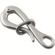 Resim 1 Adet Paslanmaz Çelik Hızlı Bırakma Pelikan Kancası - Dayanıklı, Can Kayıkları ve Açık Hava Ekipmanları için İdeal 