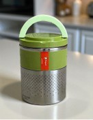 Resim Penguen Çelik yemek termos vakumlu okul iş beslenme kabı yemek 2li sefer tası sızdırmaz 1,5lt 