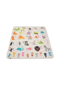 Resim Animals Oyun Matı Bebek ve Çocuk Halısı 150x150 CM 