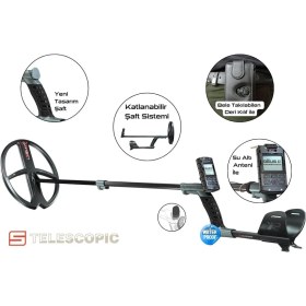 Resim Xp Deus 2 Metal Dedektör - Ana Kontrol Ünitesi WSA2XL Kablosuz Kulaklık 34X28CM Fmf Başlık ile 