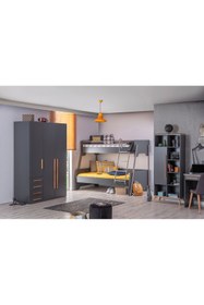 Resim benim odam Loft Genç Odası Geniş Ranza 90 x 200 / 120 x 200 