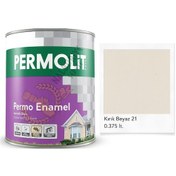 Resim Permolit Enamel Sentetik Yağlı Boya Kırık Beyaz 0.375 Lt. 350 ML 