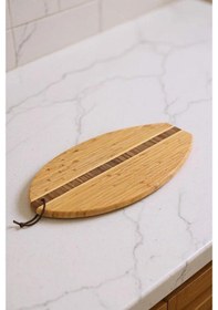 Resim Almond Kesme Ve Steak Tahtası Büyük B6224 Krem 