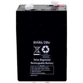 Resim 6V 4Ah Bakımsız Akü 