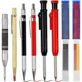 Resim Alchemy Craft 10'lu Marangoz Kalemi ve Kalemtıraş (Yurt Dışından) 