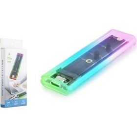 Resim Hadron Hdx1770 Ssd Kutusu Nvme Ngff M2 Usb 3.1 10gbps Rgb 