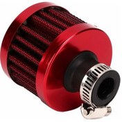 Resim Hava Filtresi, 25 Mm 1 İnç Mini Soğuk Hava Carter Turbo Fan Hava Giriş Filtresi Araba Motosiklet İçin Kırmızı /nc/ 