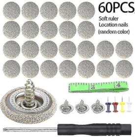 Resim 60 Adet Otomatik Tokalı Araç Tavan Pimi Sabitleme Çıtçıtlı Tavan Tamir Takımı - Huiliang 