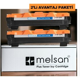 Resim Melsan Brother MFC-1910, MFC-1910W Toner İkili Paket Yüksek Kapasite Muadil 