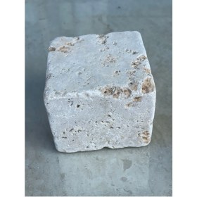 Resim Traverten Küp Taş 10X10X8CM 