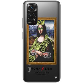 Resim Xiaomi Redmi Note 11S Mona x Lisa Telefon Kılıfı 