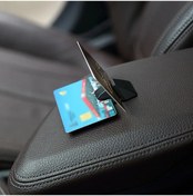 Resim Lasonstiges Ofisler Masaüstü Kart Yuvası Klip Ataşmanı Taşınabilir Otopark Kartı Kelepçe Standı Araç Kart Tutucu Sabit Klipler 