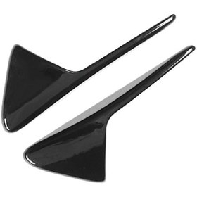 Resim Teltree Tesla Model 3/s/x/y Yan Kamera Kapağı - Karbon Fiber Desenli Abs Malzeme, Kolay Montaj, Çizilmeye Dayanıklı. 