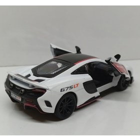 Resim Kinsmart Dianomi KİNSMART 1:36 ölçek MCLAREN 675 LT // ÇEK BIRAK METAL ARABA 