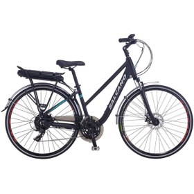 Resim Salcano Serenity 1 Unisex Bafang 250 Watt Elektrikli Bisiklet Siyah Kırmızı 