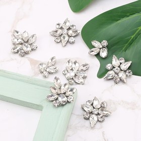 Resim 6 Tarz QIAO Kendinden Yapışkan Sıcak Eriyen Renkli Taşlar, 1'li, Cam Kristal DIY Moda Giyim, Çanta, Ayakkabı Dekoru İçin 