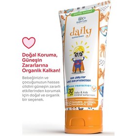 Resim Babyton Bebek&Çocuk Doğal Güneş Kremi 30 SPF 100 ML 
