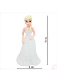 Resim Frozen Renk Değiştiren Led Işıklı Lamba 16x9cm - Beyaz,1 Adet 
