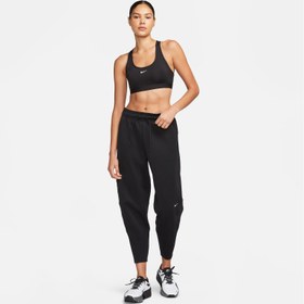 Resim Nike Swoosh Light Sport Kadın Siyah Antrenman Bra 