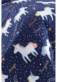 Resim Kapitone Yatak Örtüsü Seti Çift Kişilik Magicunicorn Laci Laci 